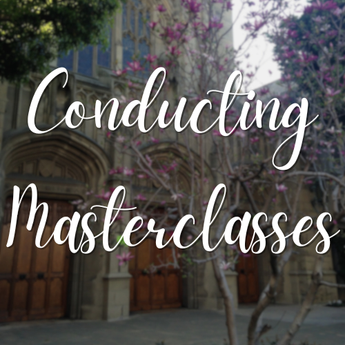 conducting masterclasses